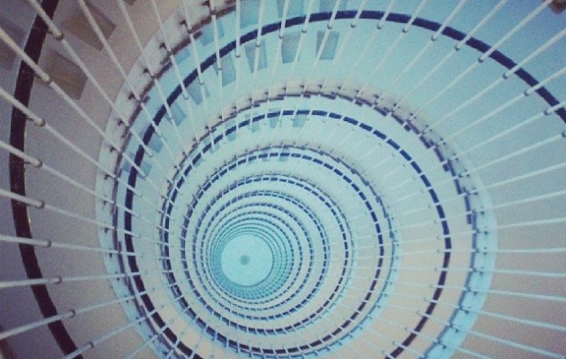 Escaleras al cielo #Gurutzeta #Barakaldo #HopitalCruces #espiral #zerua #eskailerak #cielo #escaleras – Instagram