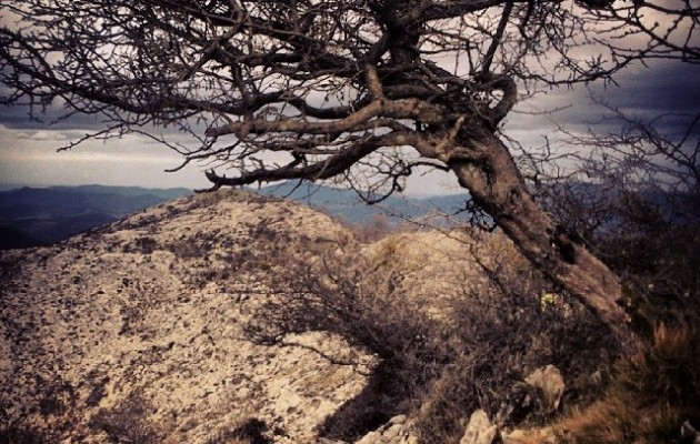 Escapando del viento #Belatxikieta #Artaun #Dima #12hilabete12mendi #mendizaleak #mountain – Instagram