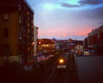 Egun on! #Tren #trena #train #renfe #zerua #cielo #sky #Barakaldo #DesertuBerria #amanecer #egunsentia #dawn – Instagram