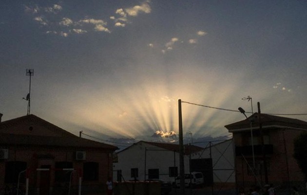 #Atardecer en #Mamblas #Avila #castillayleon #cielo #sol #nubes @igers @igersavila @instagrames – Instagram